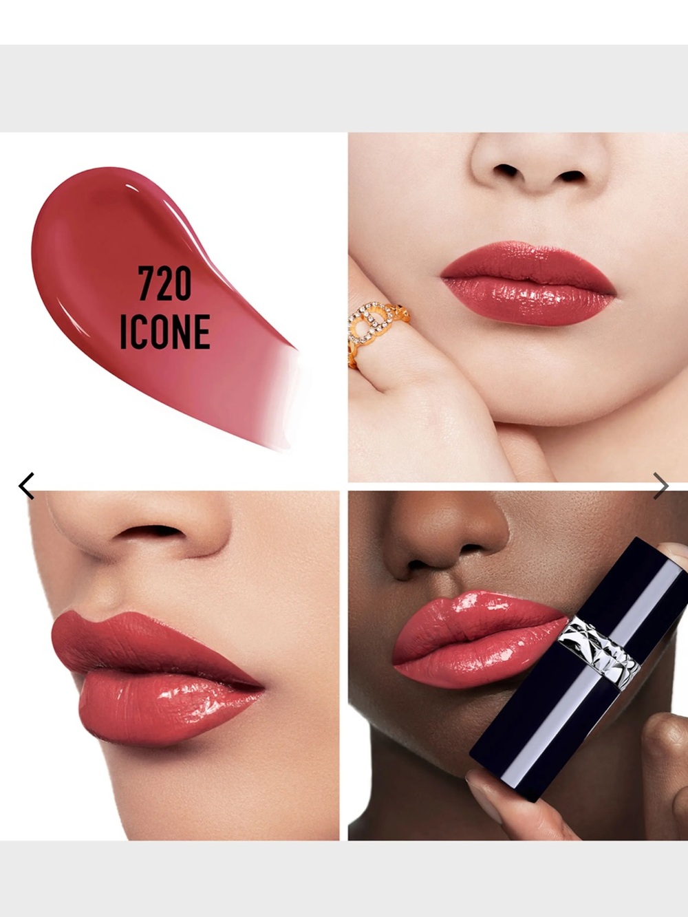 Dior Rouge Dior Lipstick — 720 Icone (Pink-Red)